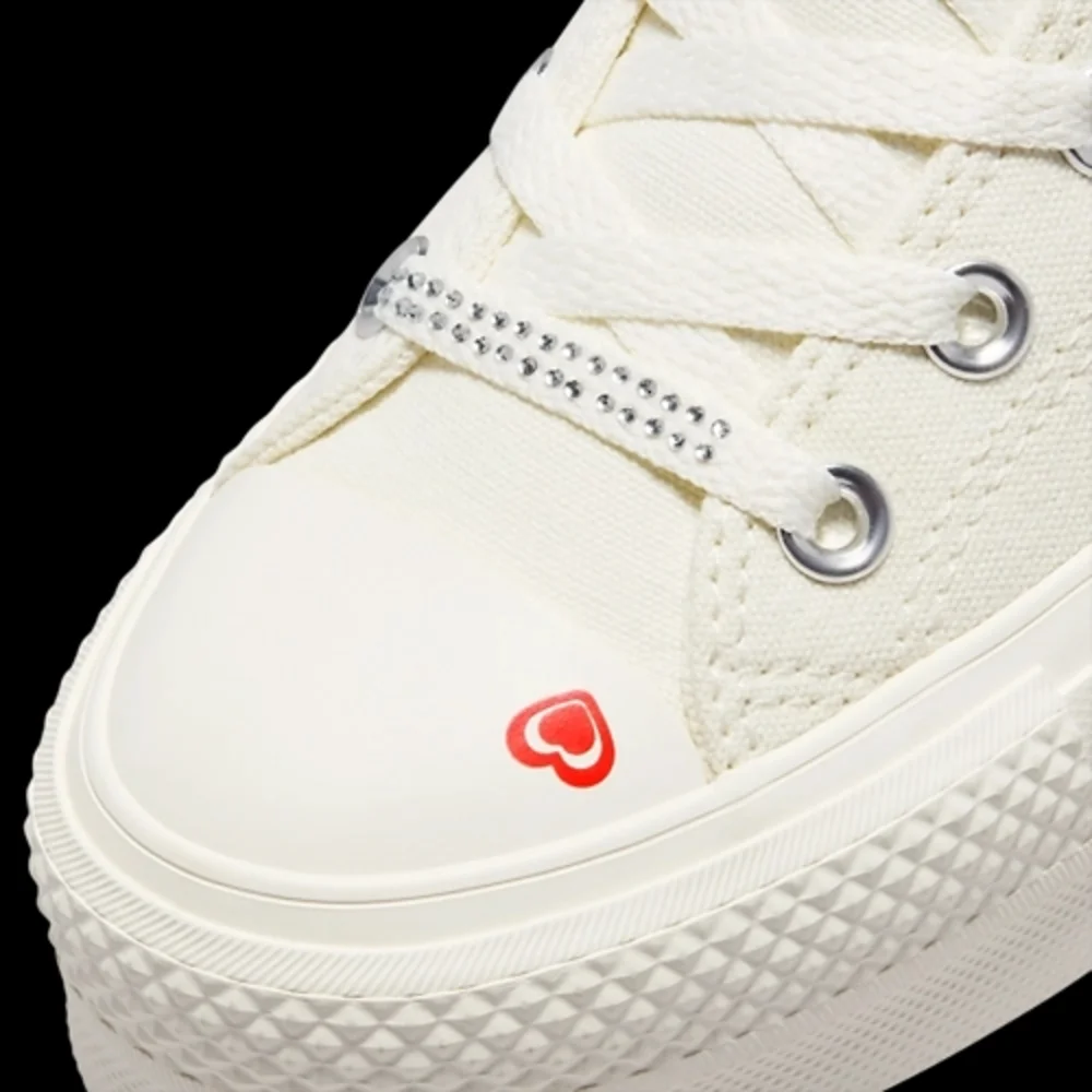 Converse All Star White High-Top Sneakers - Picture 8 of 14